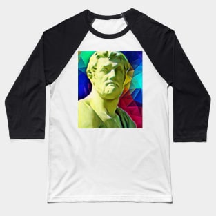 Tacitus Colourful Portrait | Tacitus Artwork 7 Baseball T-Shirt